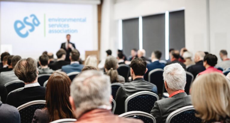 Audience in a conference venue