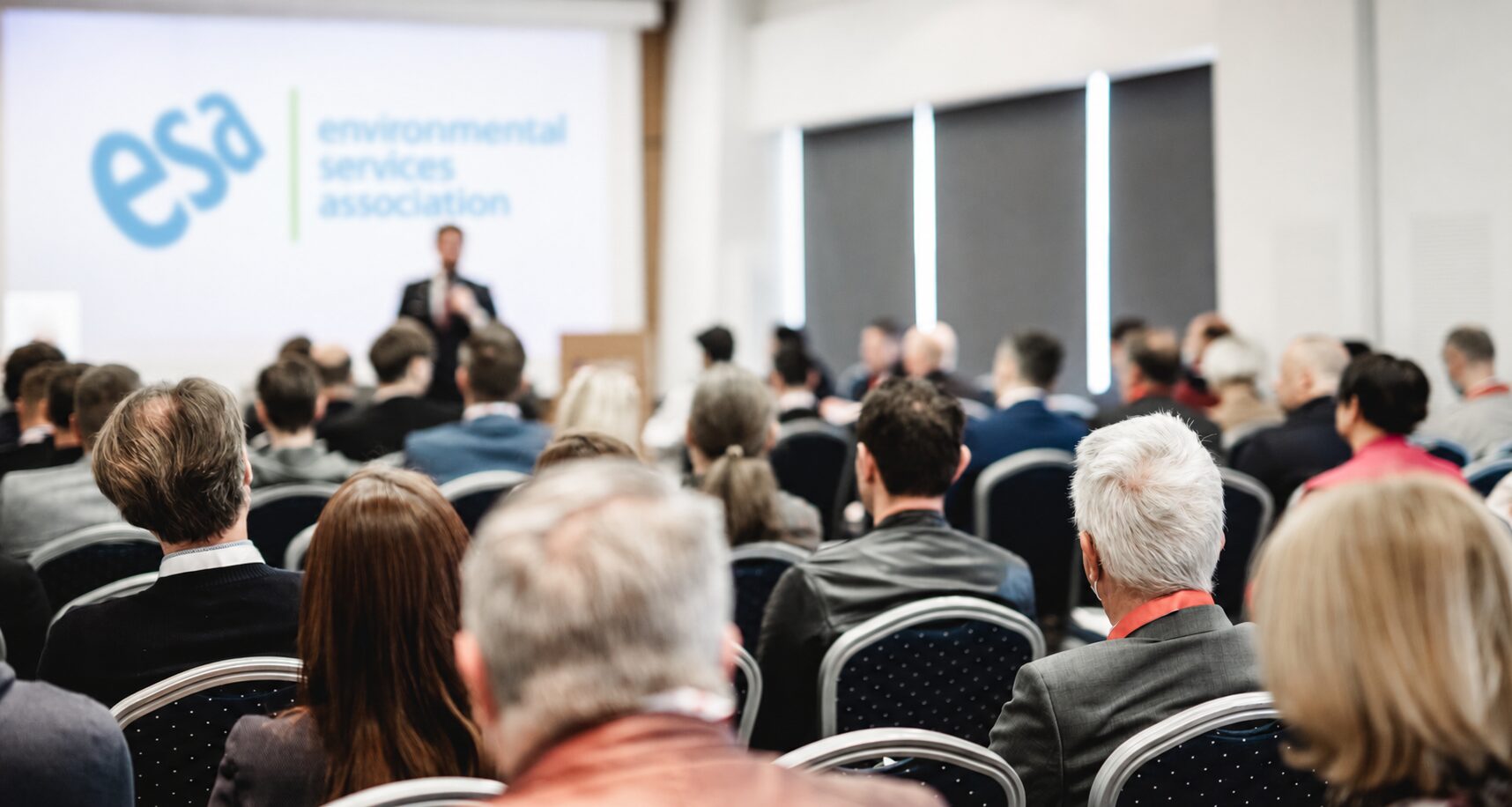Audience in a conference venue